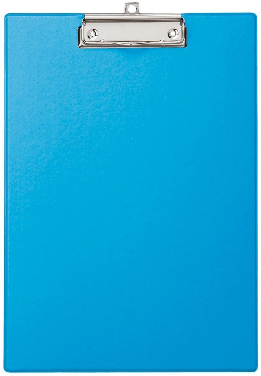 Schreibmappe Schreibplatte mit Folienüberzug A4 hoch hellblau