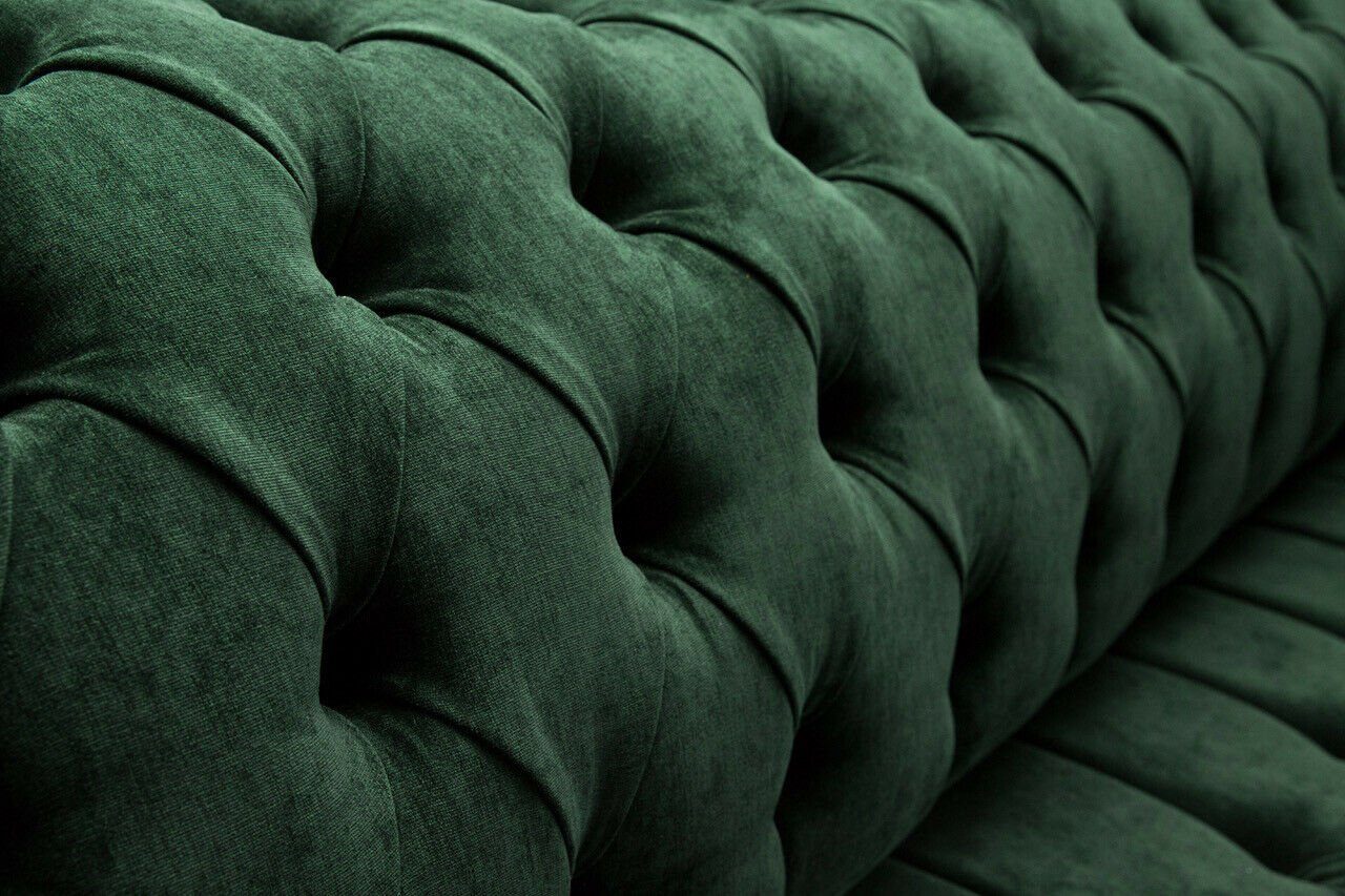 JVmoebel Chesterfield-Sofa, Chesterfield 3 Sitzer Sofa Sofa cm Design Couch 225