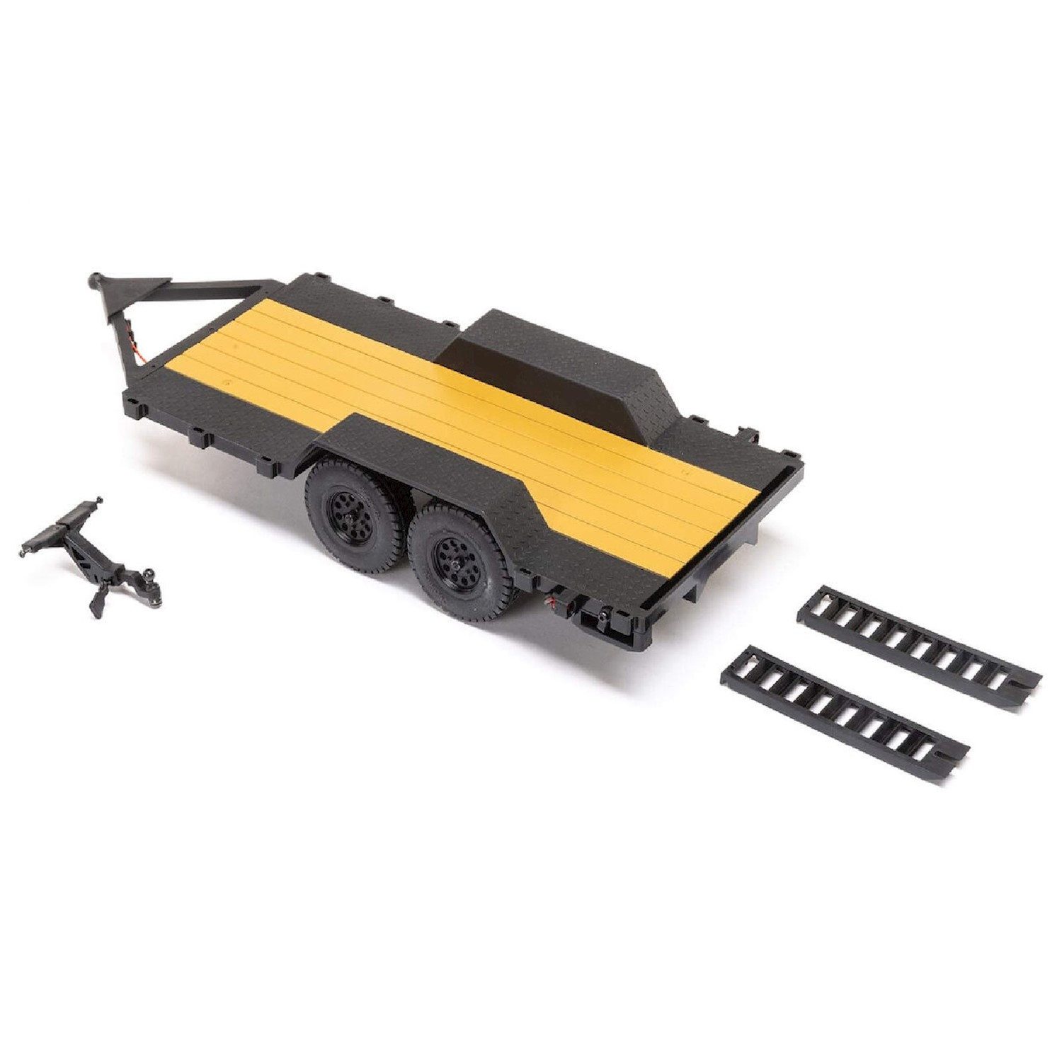 RC-Buggy Axial SCX24 Crawler Tieflader Fahrzeuganhänger mit LED Beleuchtung 1:2