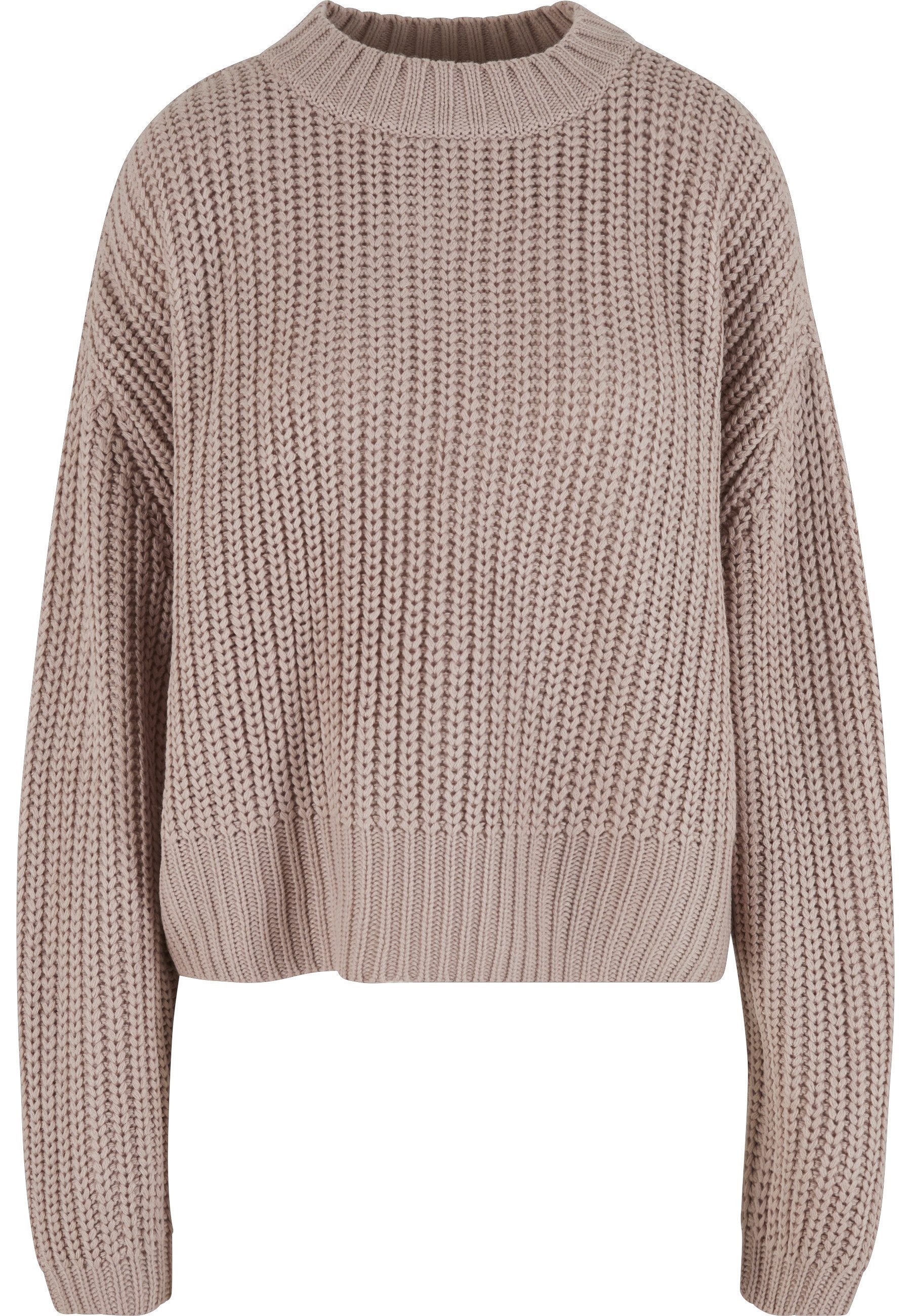 URBAN CLASSICS Fleecepullover Urban Classics Ladies Wide Basic Oversized Sweater