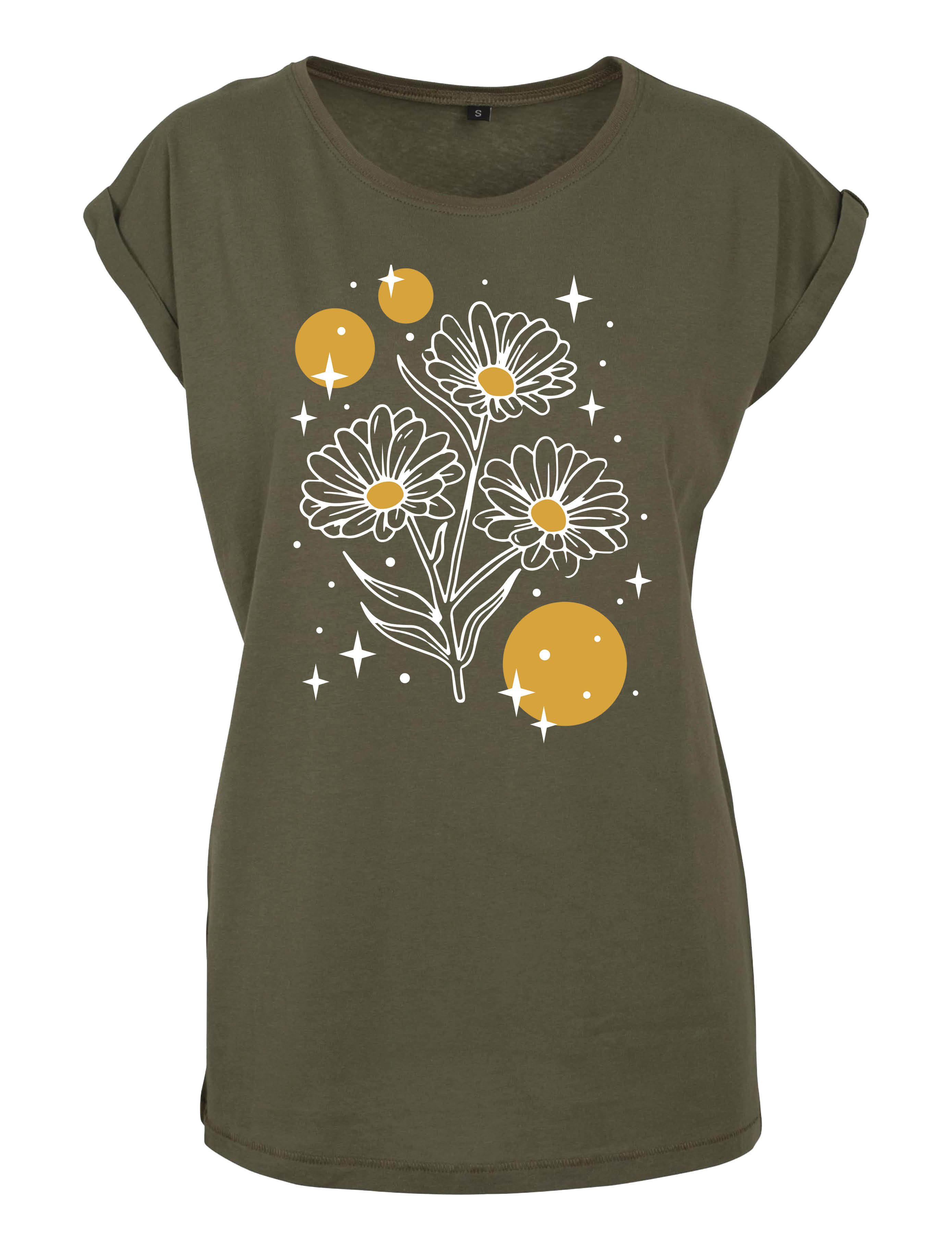 Youth Designz Print-Shirt "Sparkling Flowers" Damen günstig online kaufen