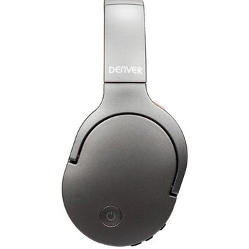 Denver BTN-207SAND Bluetooth Over-Ear Kopfhörer (Mit Mikrofon, ANC (Geräuschunterdrückung), Bluetooth, Gepolstert)