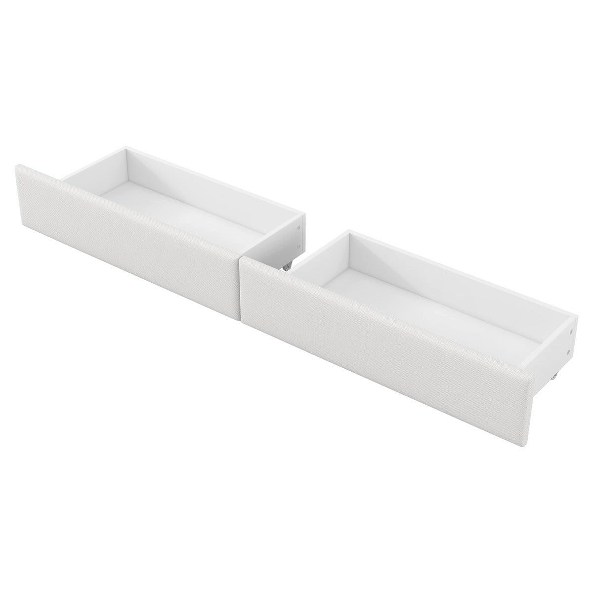 SSY Daybett Daybett, 90x200 cm, in Weiss, aus MDF (set, 1 tlg), Bettgestell mit Lattenrost