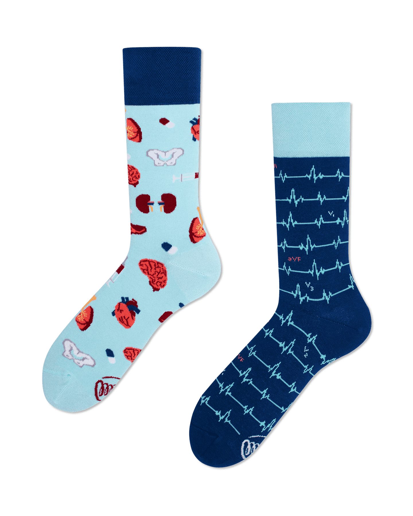 Many Mornings Freizeitsocken Many Mornings Носки Dr Sock (1 Paar, 1-Paar, 1 Paar) immer ein dismatching Paar