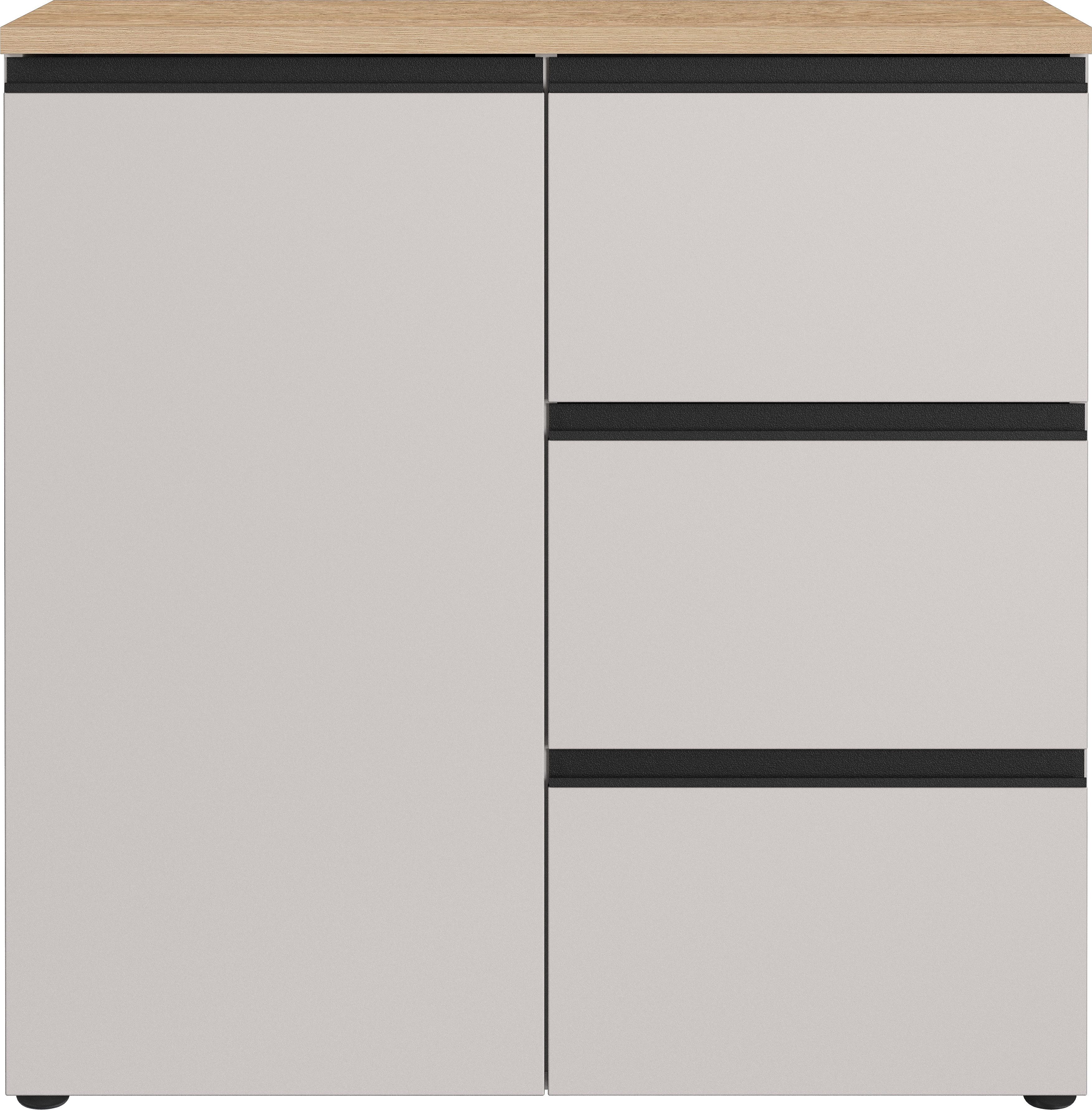GERMANIA Kommode Cormano, Breite 90 cm, verstellbare Böden, Soft-close, Made in Germany