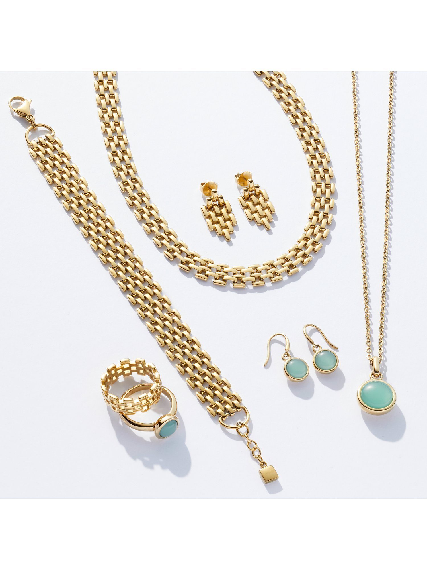 LEONARDO Edelstahlkette Leonardo Damen-K...