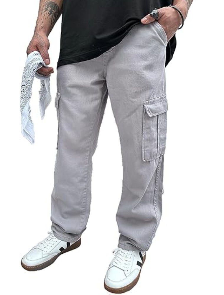 Cargohose Megaman Herren Cargo Hose Baumwolle Trousers