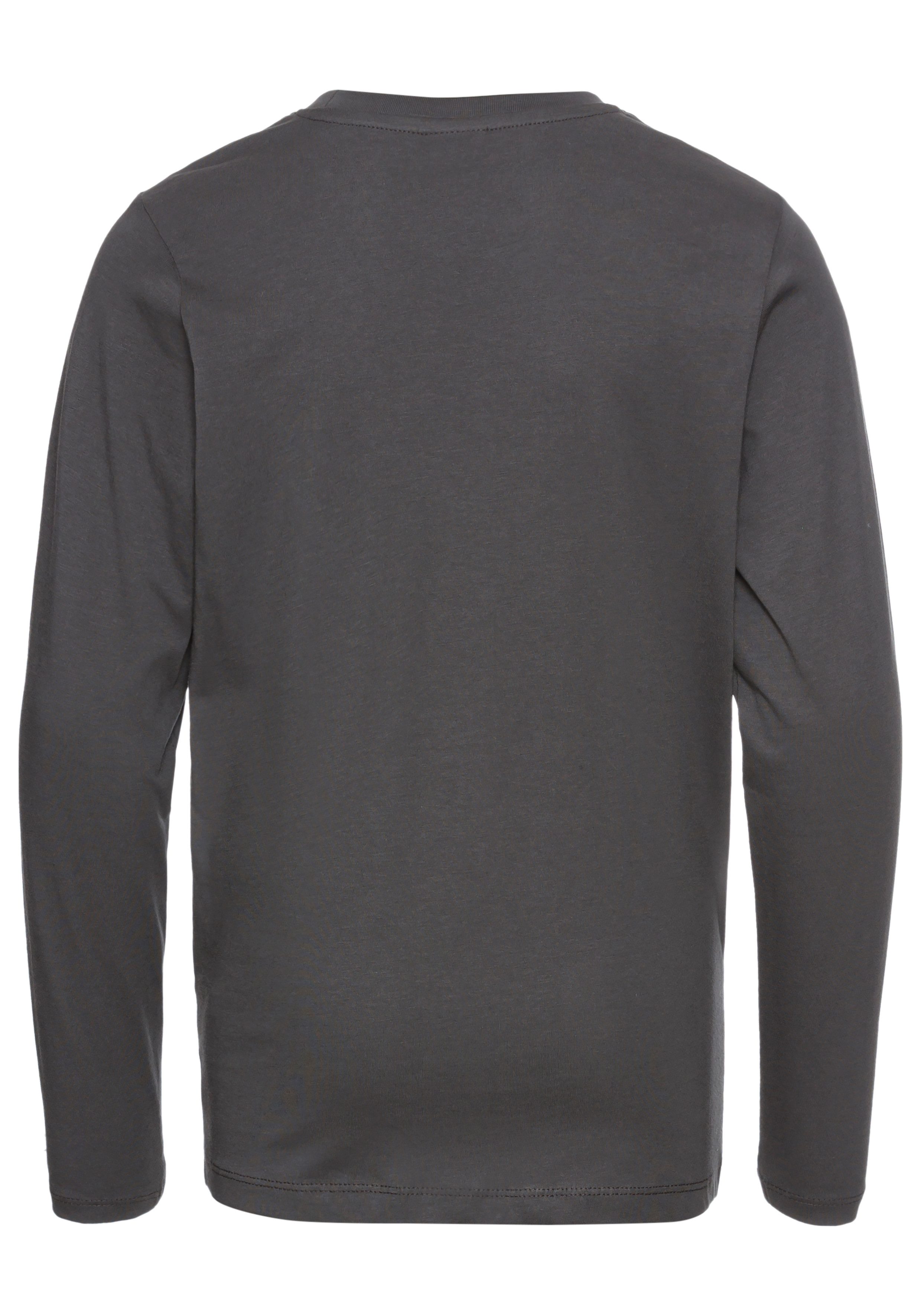 KIDSWORLD Langarmshirt BIKER, lässiger Druck für Jungen