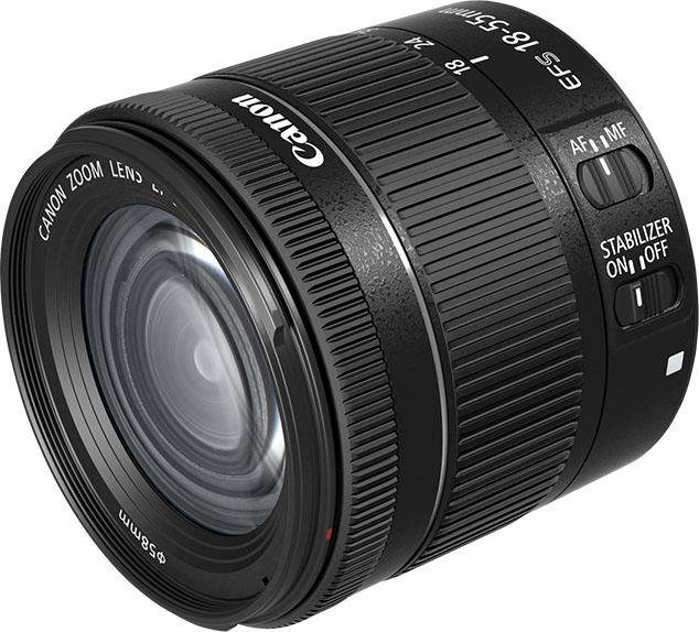 Canon EF-S Zoomobjektiv, inkl., Bildstabilisator Tasche