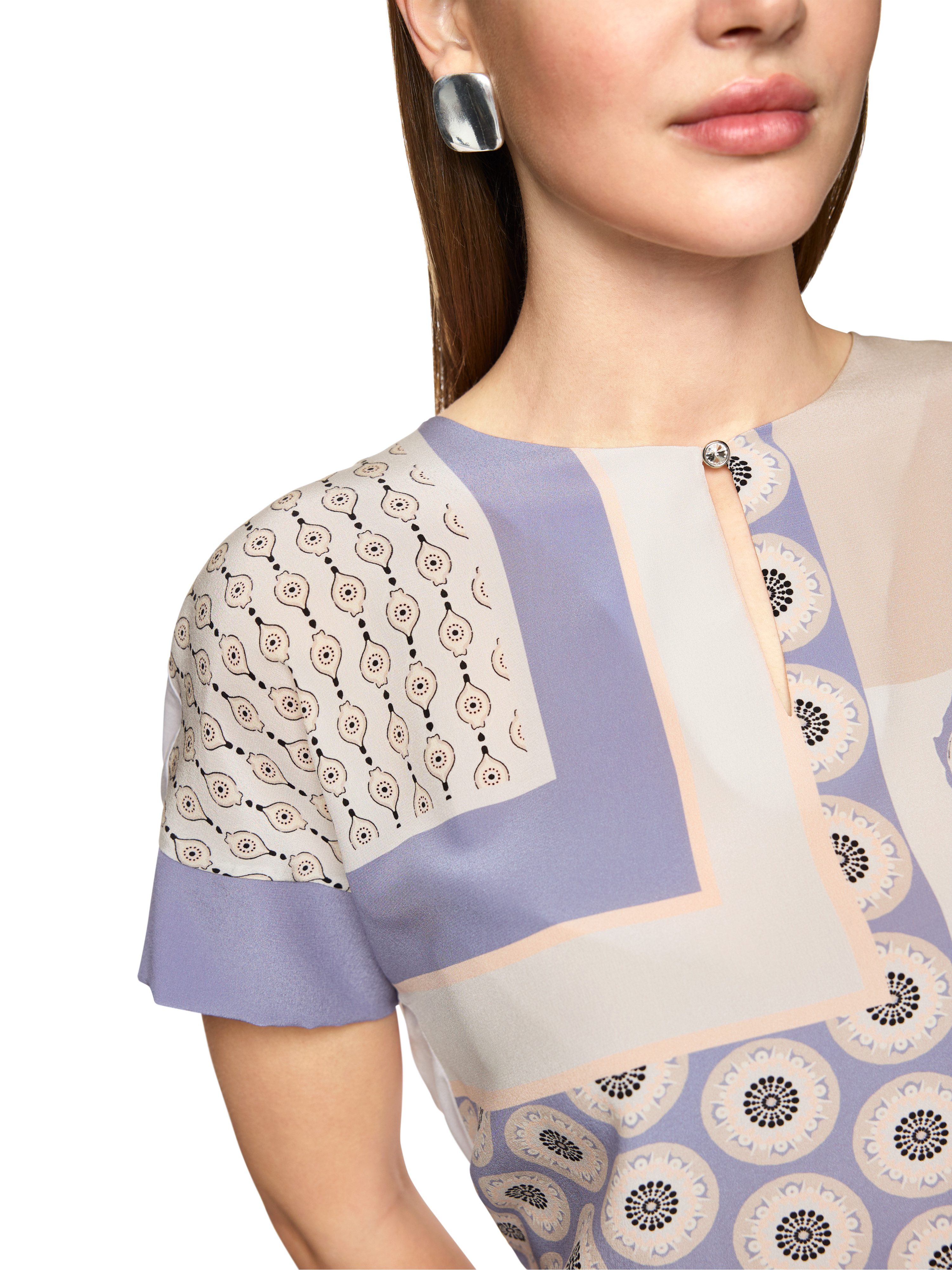 Marc Cain Shirtbluse Romantic Tresaures Premium Damenmode aus 100% Seide, R günstig online kaufen