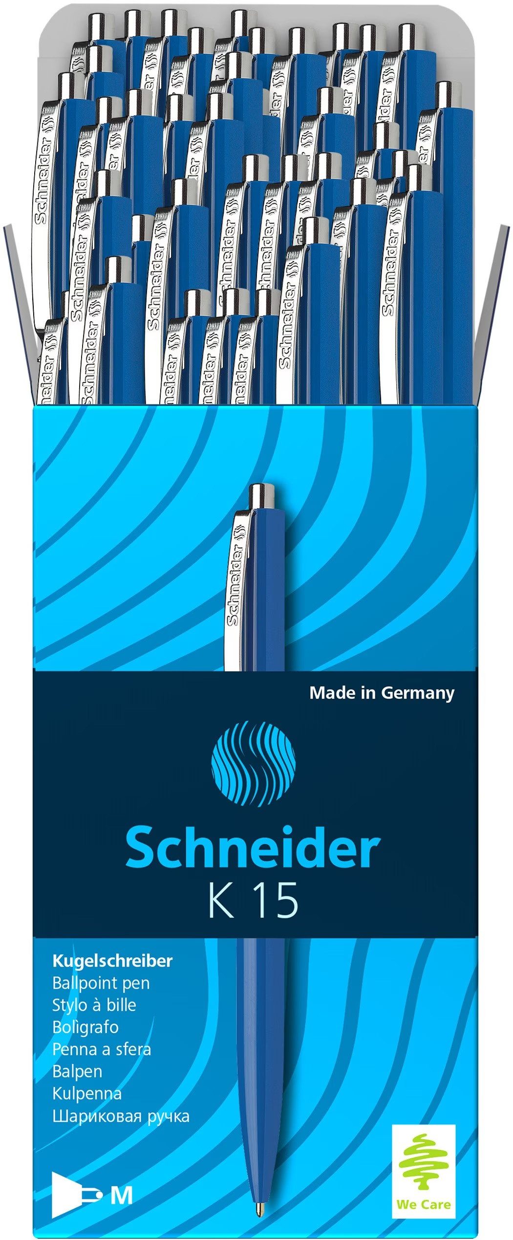 Schneider Kugelschreiber Schneider K15, (Multipack, 50-tlg)