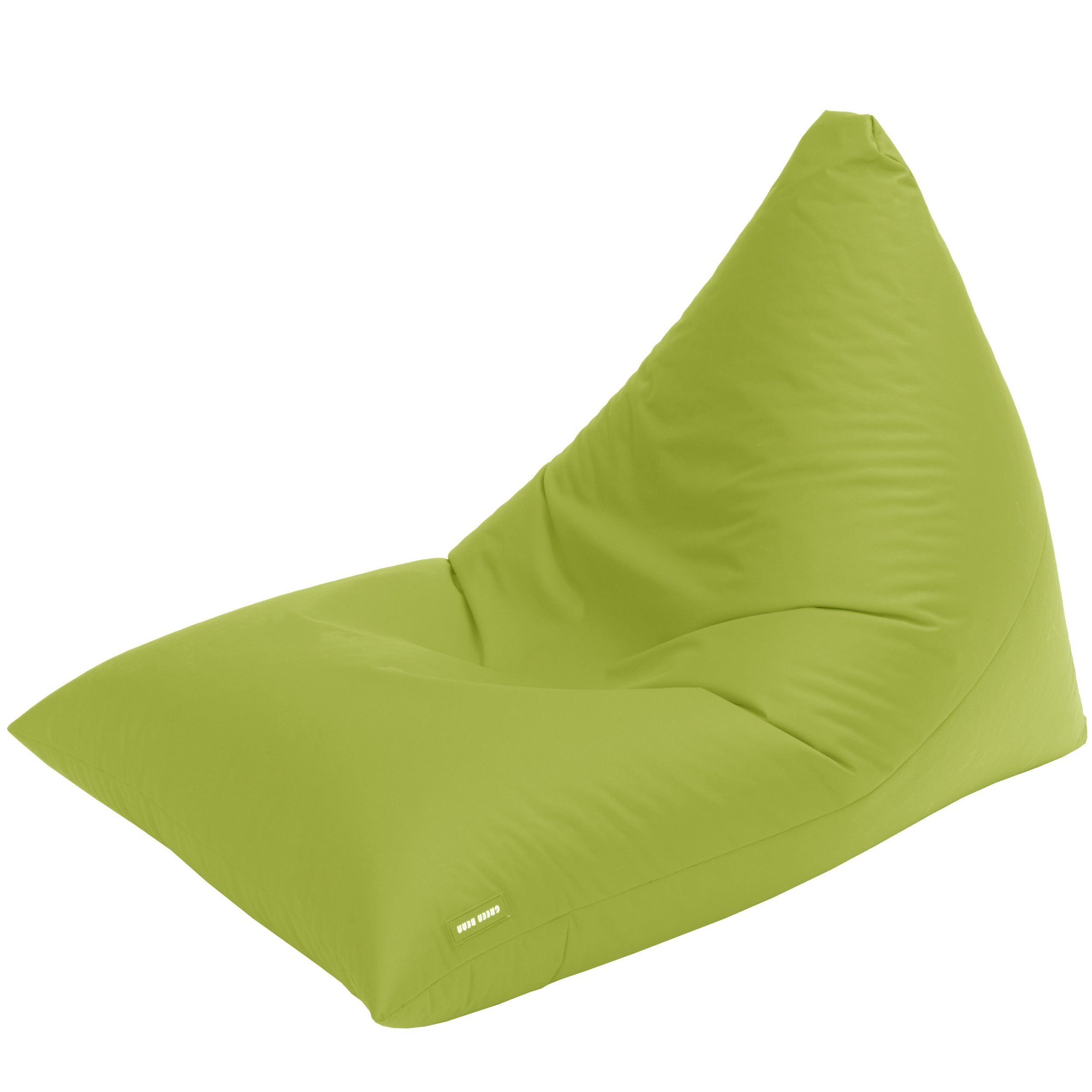 Green Bean Sitzsack Sitzsack Indoor & Outdoor 120x100x80cm, Bodenkissen Liegekissen Sitzkissen Bean Bag Grün