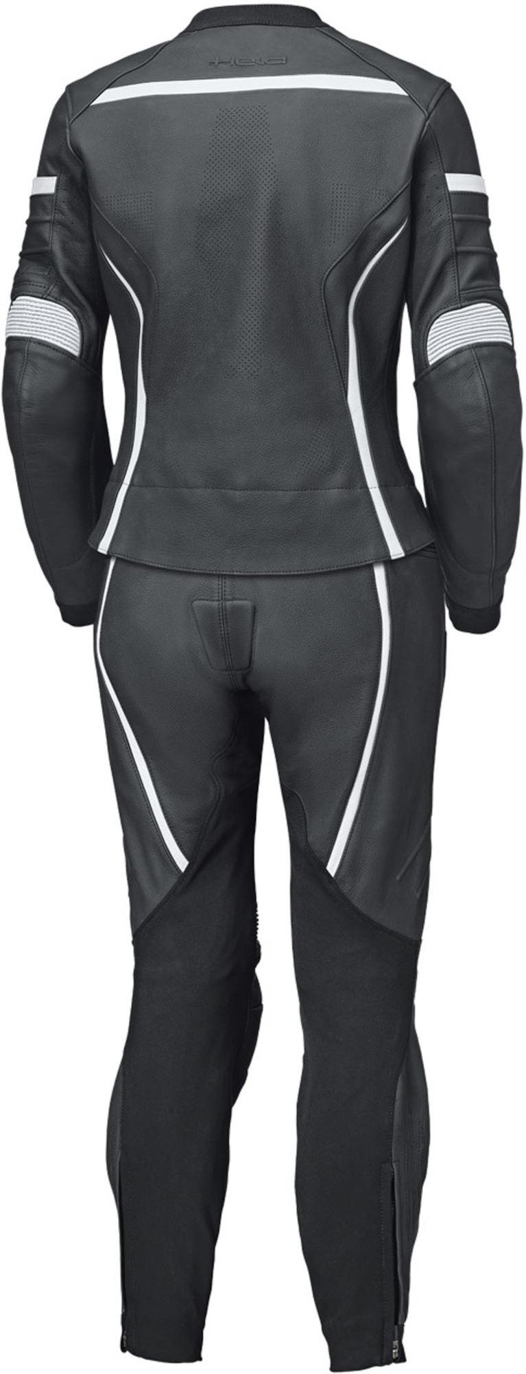 Held Biker Fashion Motorradkombi Spire 2 2-Teiler Damen Motorrad Lederkombi Verbindungsreißverschluss,Ellenbogenprotektoren enthalten,Hüftpro