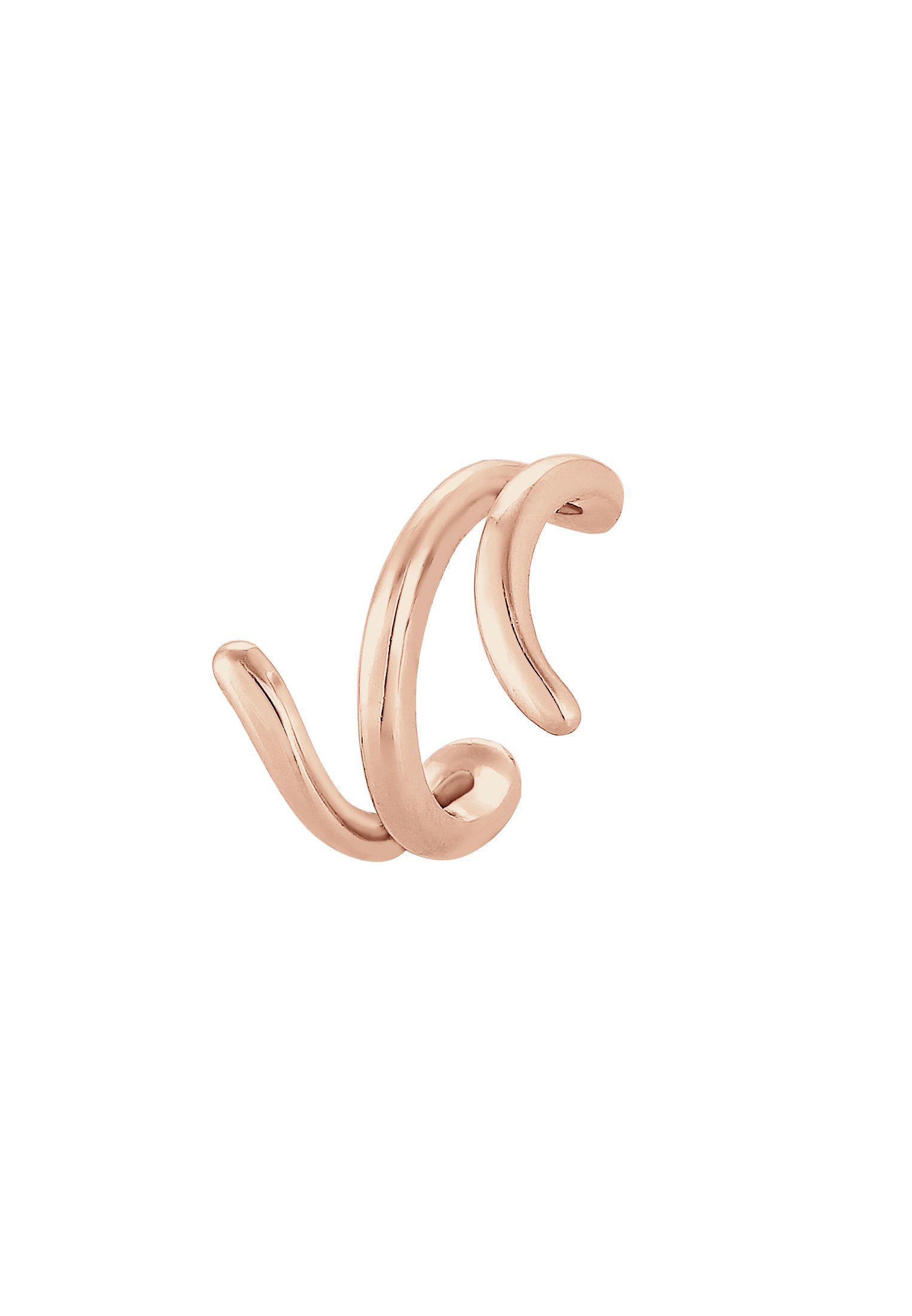 Elli Single-Ohrhaken Earcuff Ohrklemme Welle 925er günstig online kaufen
