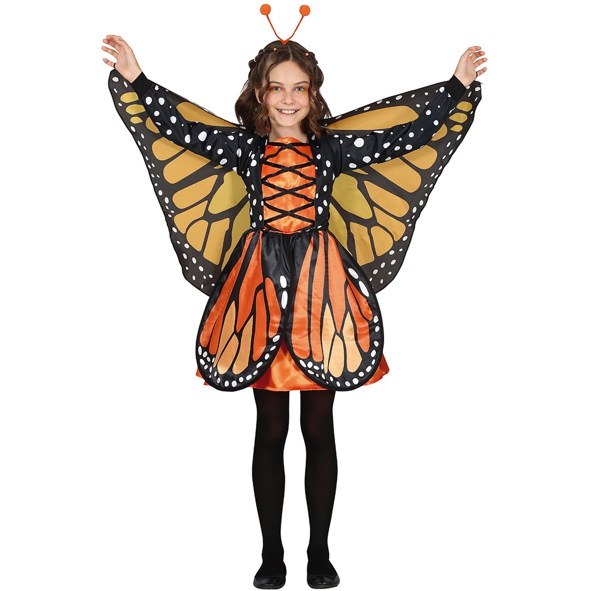 Fiestas Guirca Kostüm Kinderkostüm Schmetterling Felia Flatterflügel Halloween Fasching