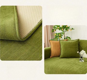 Sofahusse Sofabezug für 1-, 2-, 3- und 4-Sitzer-Sofa, Sofabezug, FIDDY, L-förmiges Ecksofa/Sofadecke, rutschfester Sofa-Schutzbezug