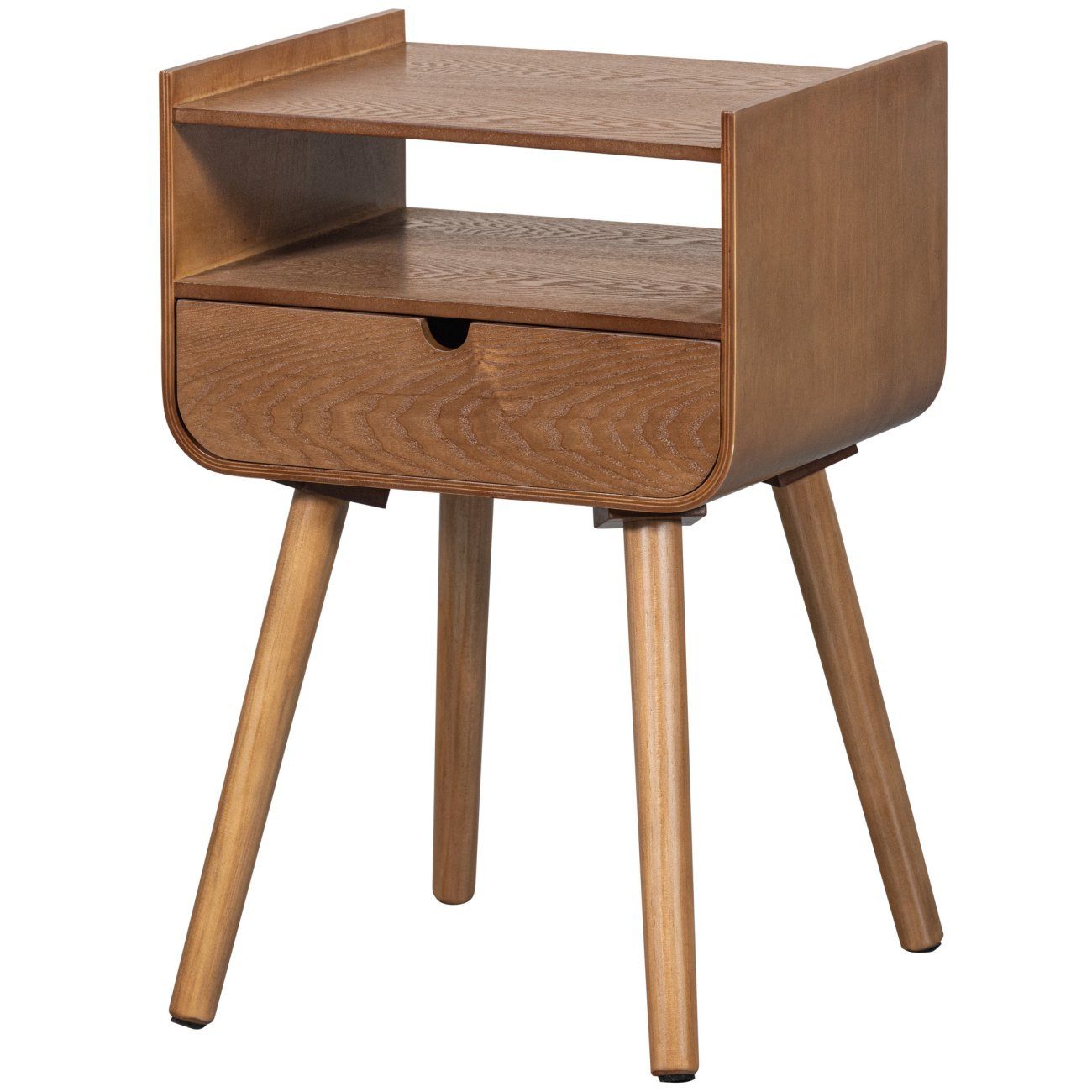 WOOOD Nachttisch Nils aus Holz, Natur günstig online kaufen