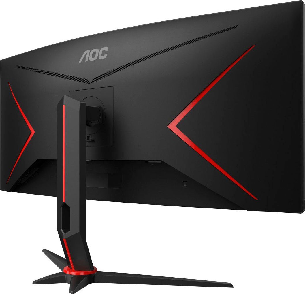 x Curved-Gaming-LED-Monitor VA QHD+, Hz, ms cm/34 3440 (86,4 1440 px, Reaktionszeit, AOC CU34G2X/BK LED) ", 144 1