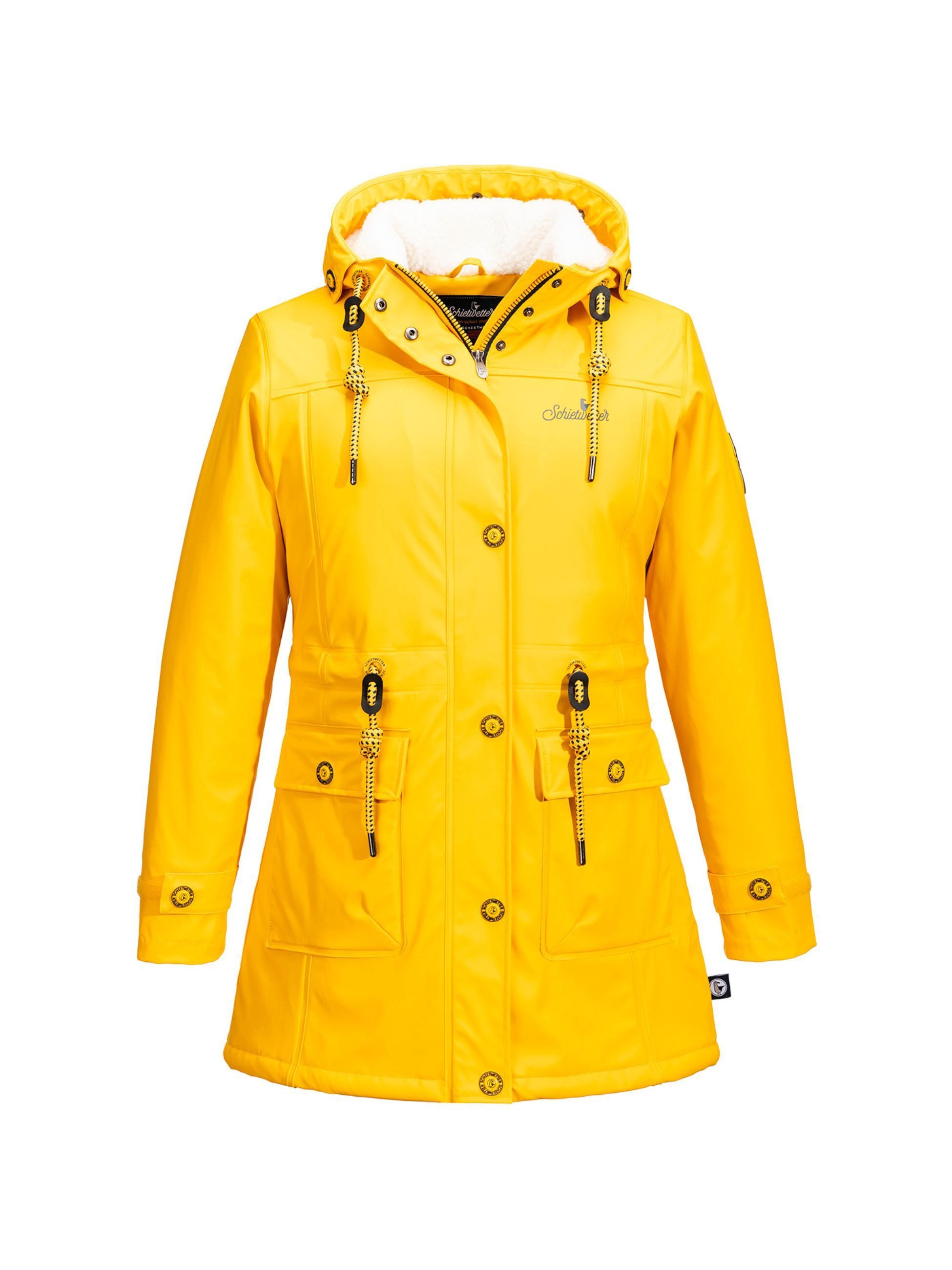 Schietwetter Regenjacke Damen Regenjacke Goldfell Gerda