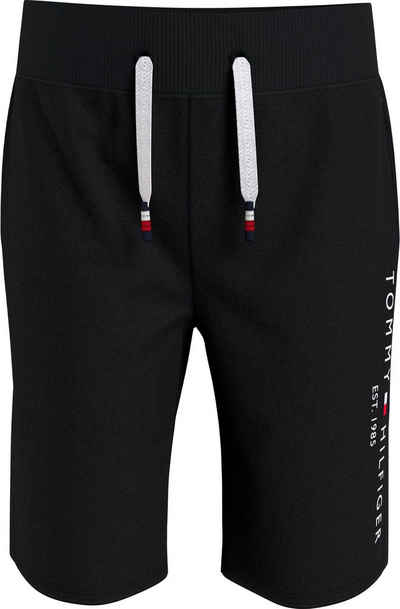 Tommy Hilfiger Shorts ESSENTIAL SWEATSHORTS mit Logodruck am Bein