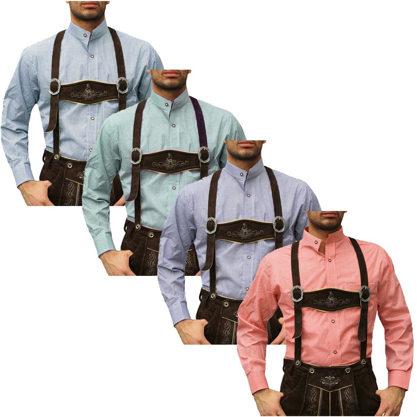 German Wear Trachtenhemd GW1203-SK Trachtenhemd mit günstig online kaufen