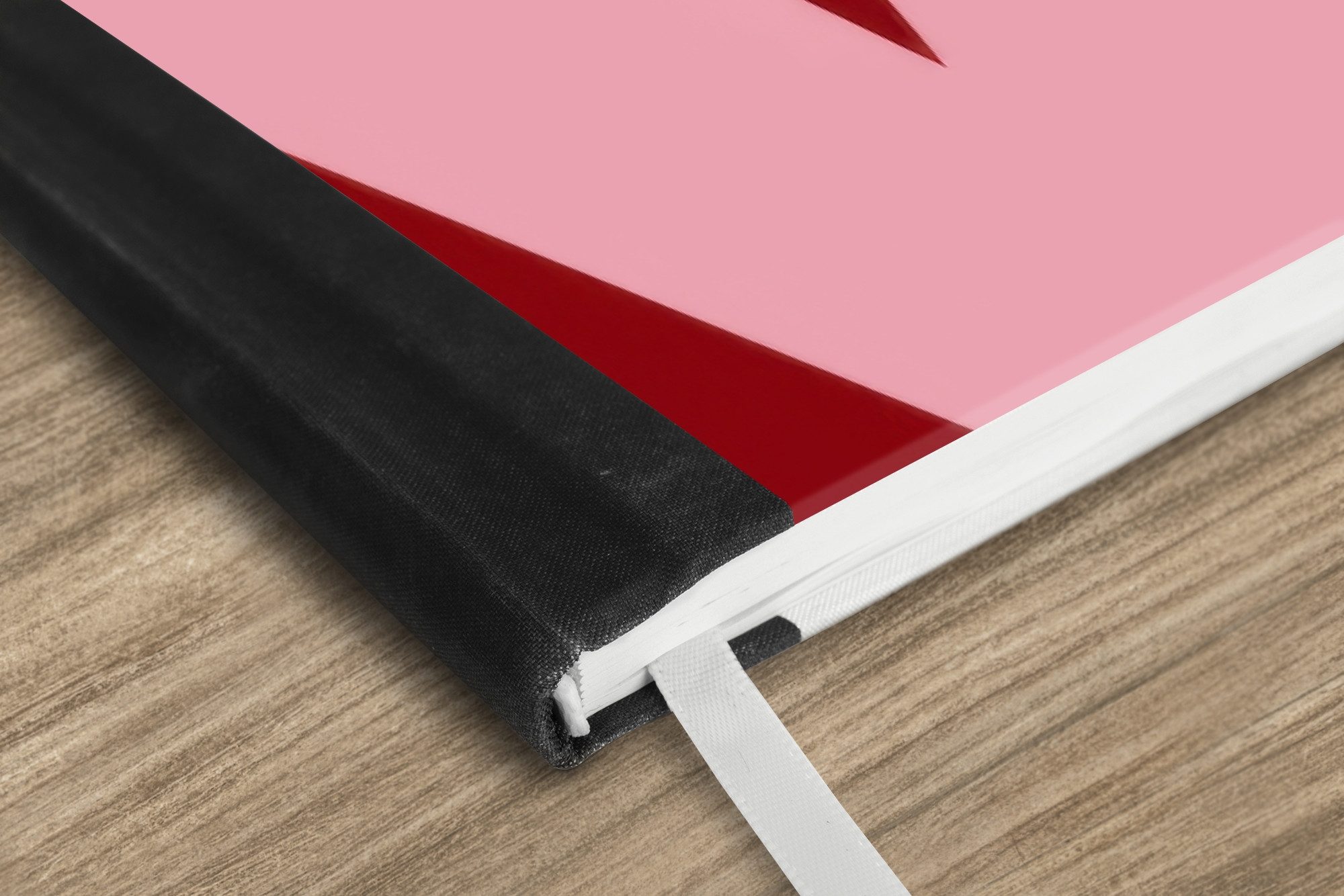 MuchoWow Notizbuch Liebe - Rot - Blockbuchstaben, Notebook, Notizblock a5, Tagebuch, Journal Liniert