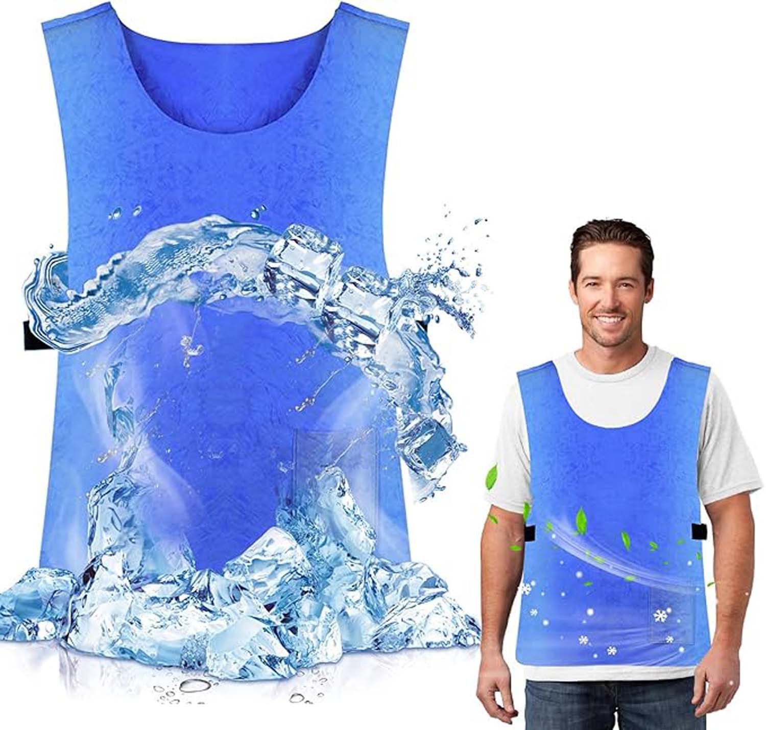 nsihing Funktionsweste Kühlweste – Sommer-Kühlgilet für Damen und Herren