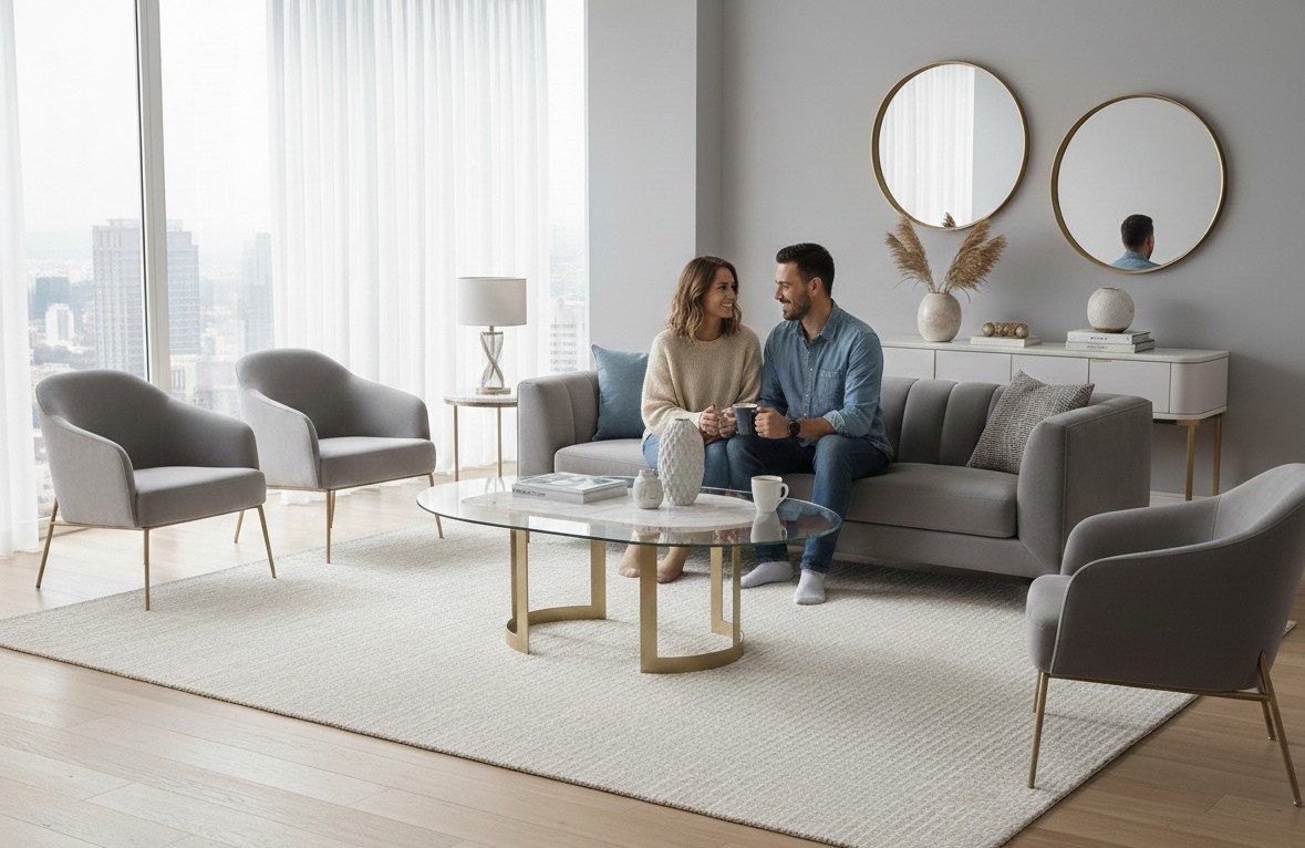 JVmoebel Couchtisch Eleganter Couchtisch im modernen Design für stilvolle Wohnräume, Made in Europa