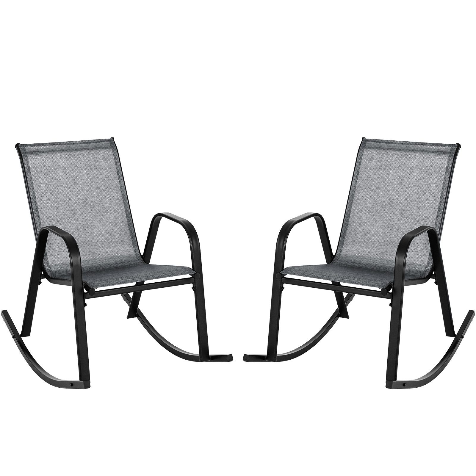 COSTWAY Gartenstuhl 2er Set Schaukelstuhl (2 günstig online kaufen
