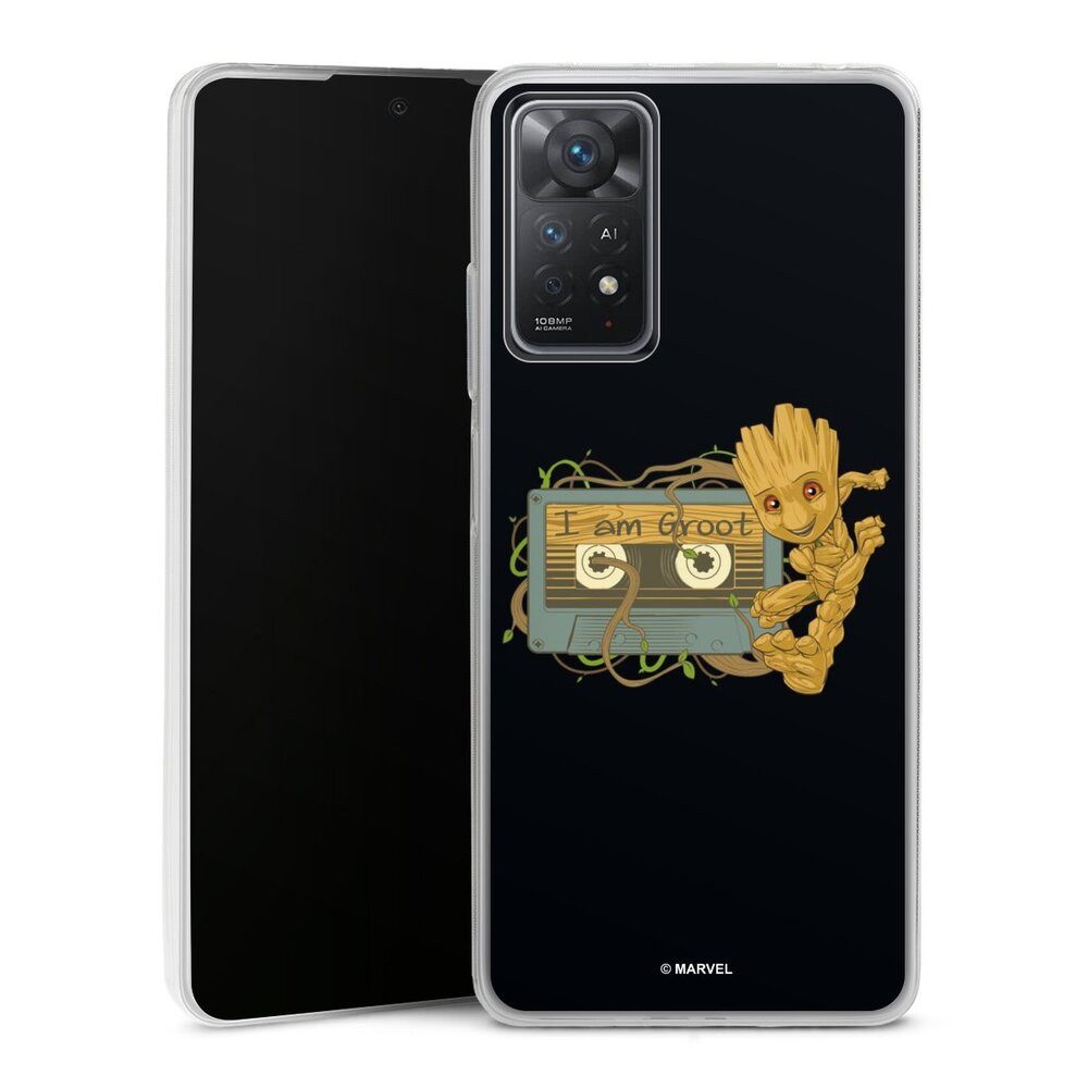 DeinDesign Handyhülle Groot Guardians Of The Galaxy Marvel, Xiaomi Redmi Note 11 Pro 5G Slim Case Silikon Hülle Ultra Dünn