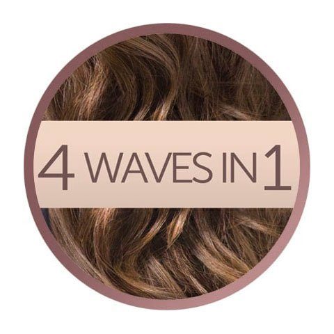4 CI91AW Remington Styles: Welleneisen, Keramik-Beschichtung, in Beachwaves, große kleine PROluxe Wasserwelle, 1 & Wellen Welleneisen