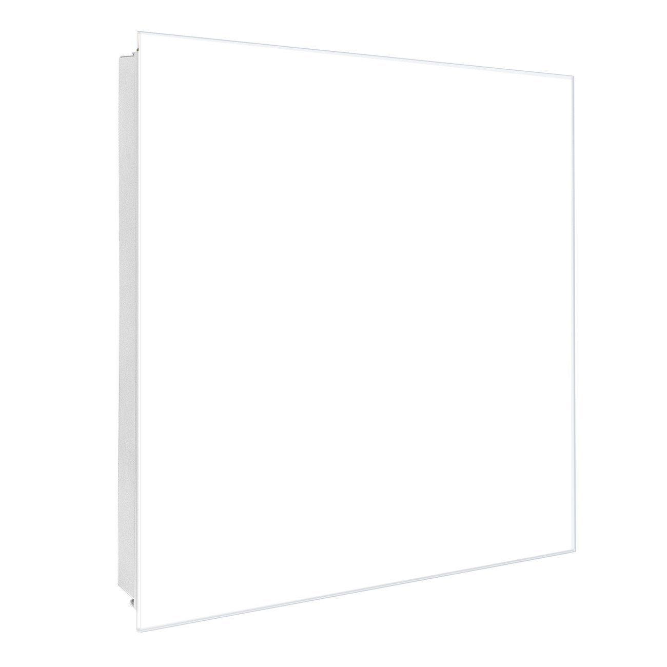 banjado Schlüsselkasten Glas weiß (Stahl Gehäuse, günstig online kaufen