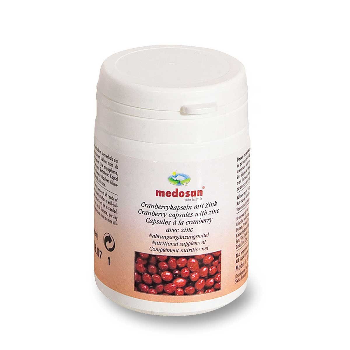 Medosan Cranberry-Kapseln mit Zink Kapseln, 60 er 90 St.