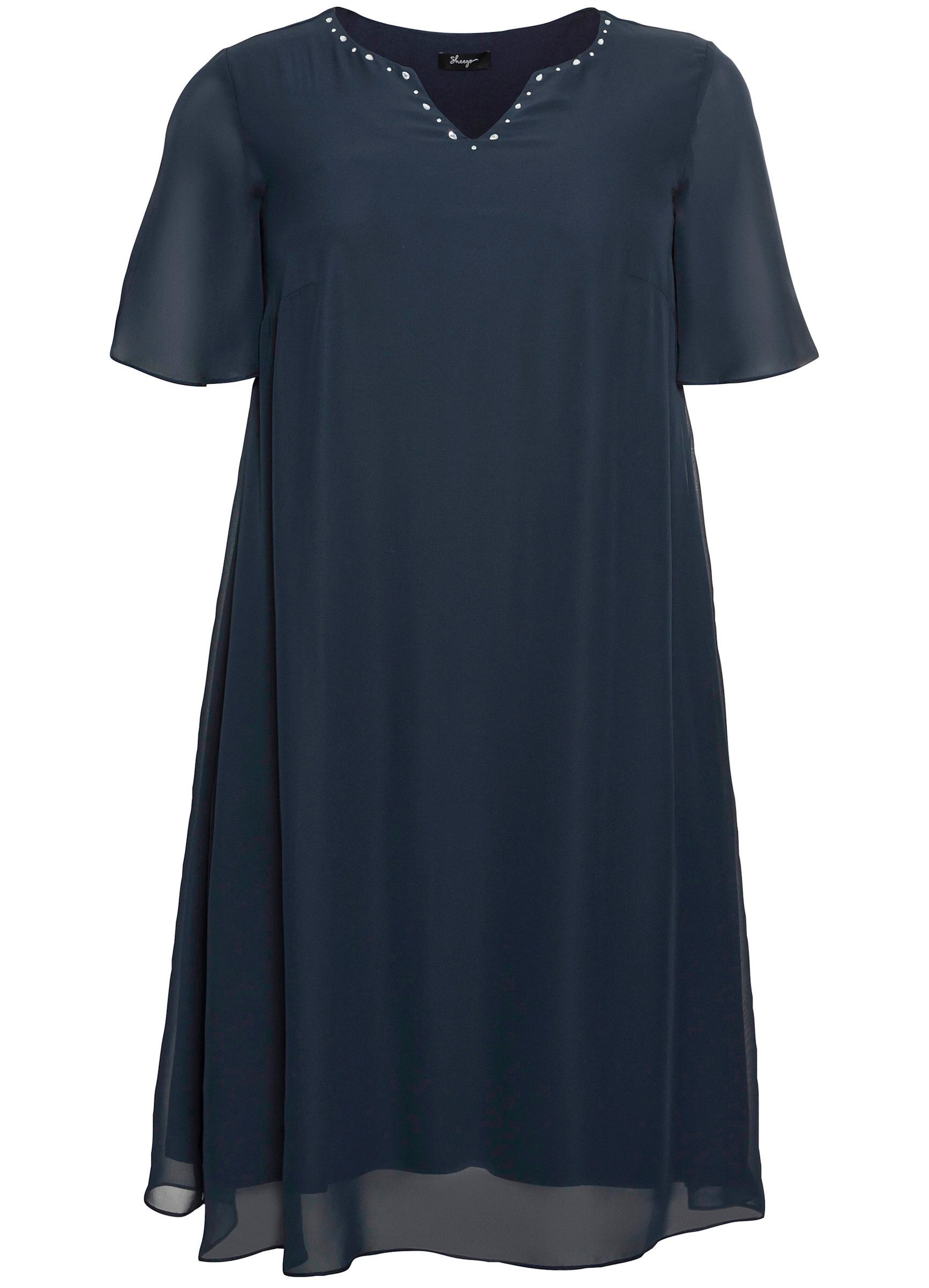 Chiffonkleid Große Größen