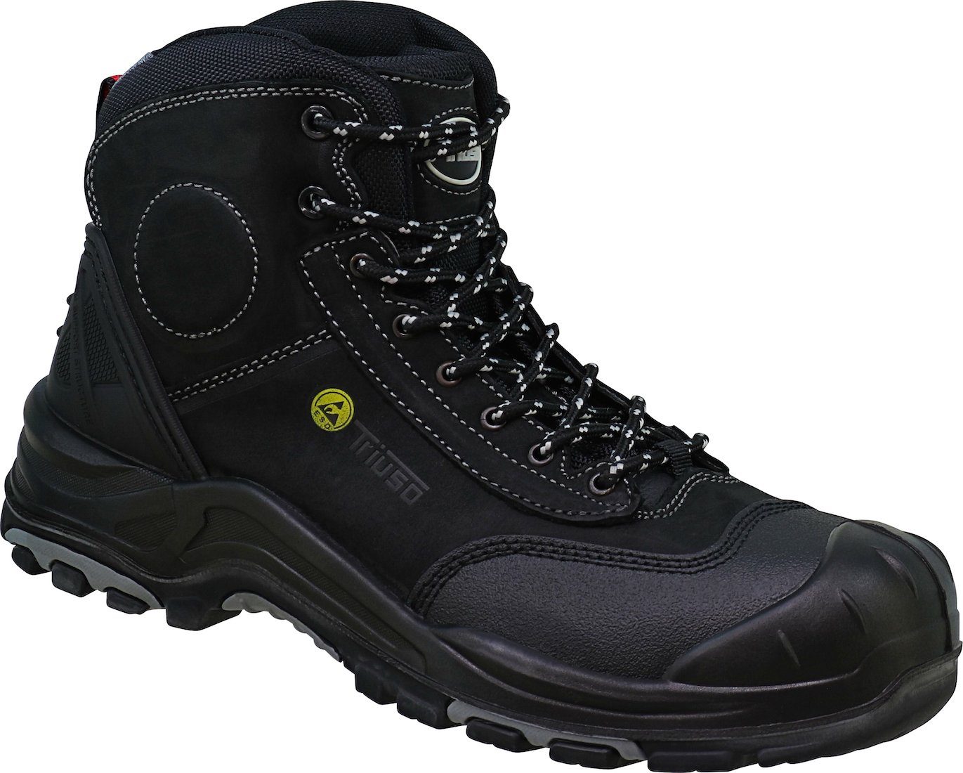 TRIZERATOP Arbeitsschuhe S3 Stiefel niedrig, Sicherheitsstiefel Größe schwarz 40