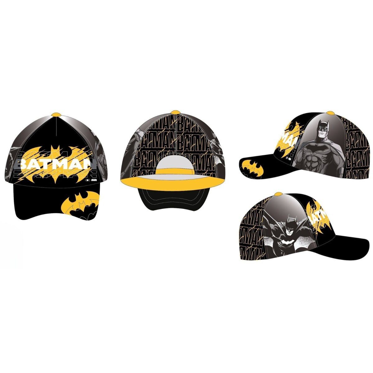 Batman Baseball Cap Batman Kinder Cap Coole Superhelden-Kappe verstellbar 54cm