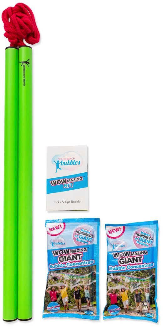 South Beach bubbles Kreativset South Beach Bubbles, Riesenseifenblasen-Set.