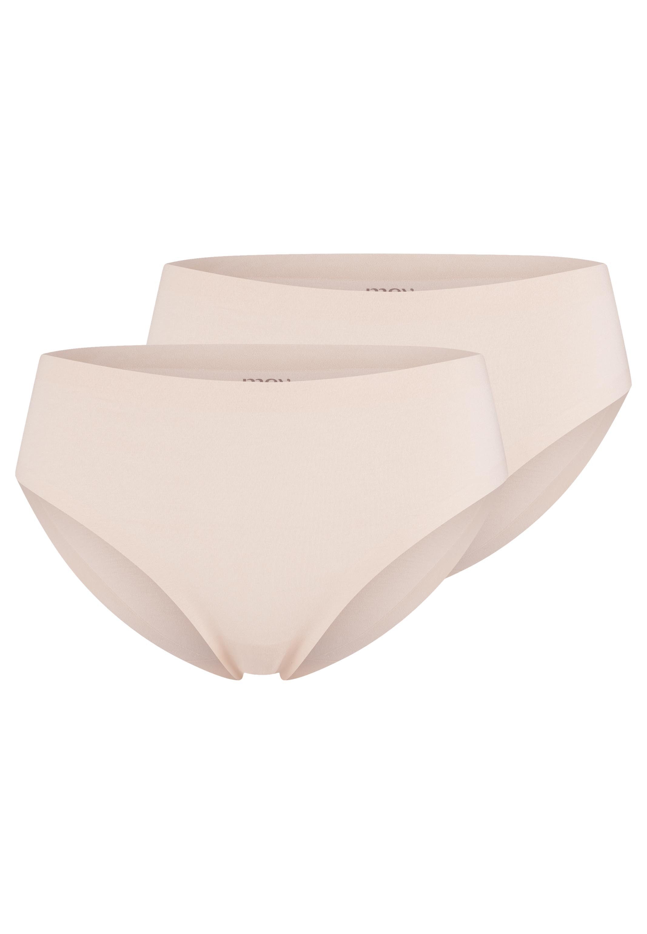 Mey Panty 2er Pack Natural Second Me (Spar-Set, 2-St) American-Pants - Baumwolle - Atmungsaktiv - Elastisches Material