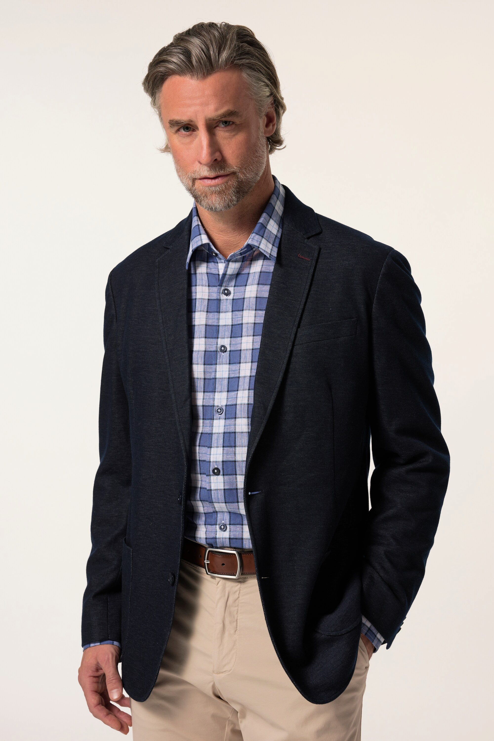 Sakko Boston Park Sakko Business Jeansoptik 3 Taschen