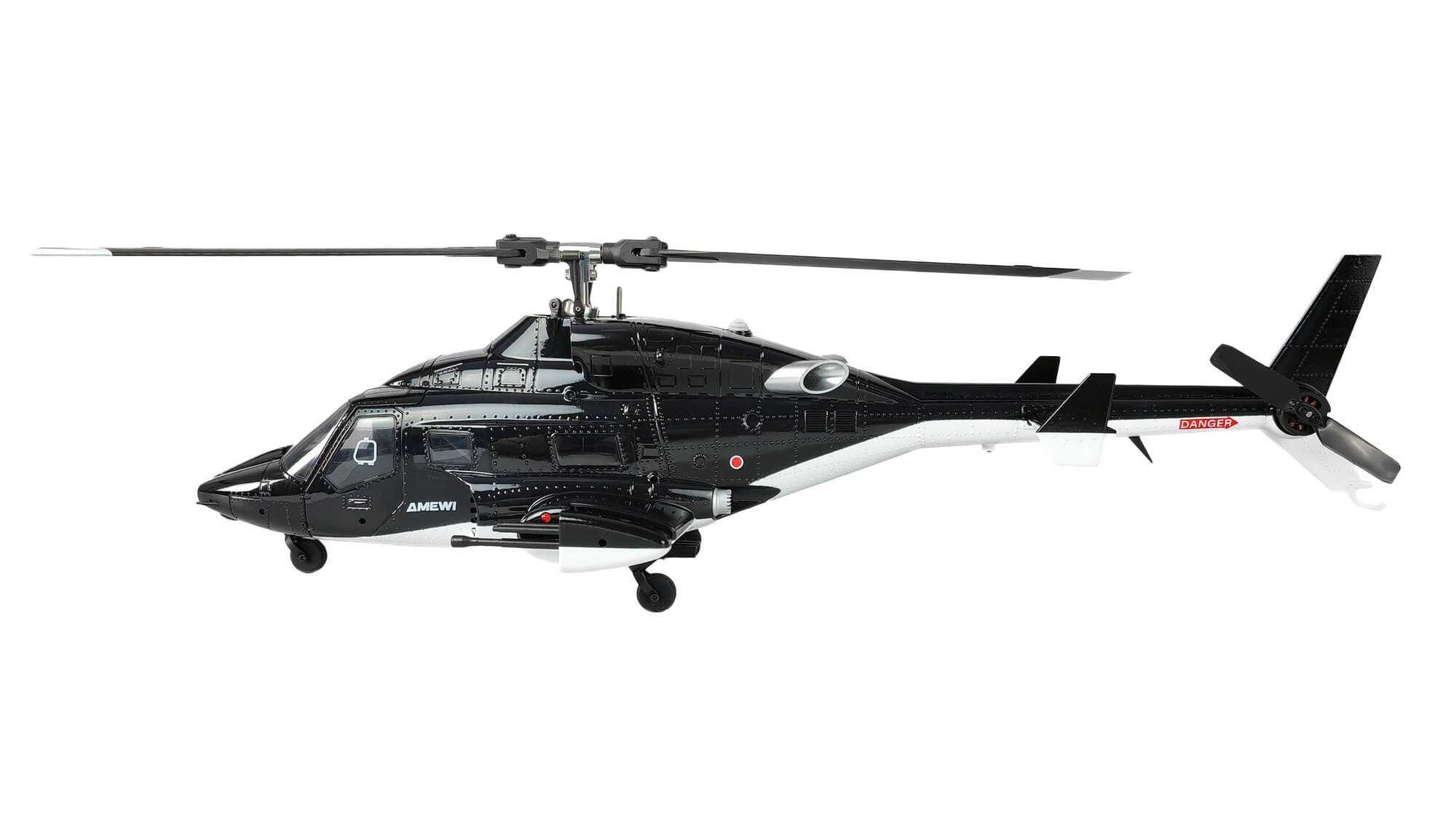 Amewi RC-Helikopter Amewi Bell 222 Airwolf Pro GPS Helikopter 8-Kanal 3D/6G RTF