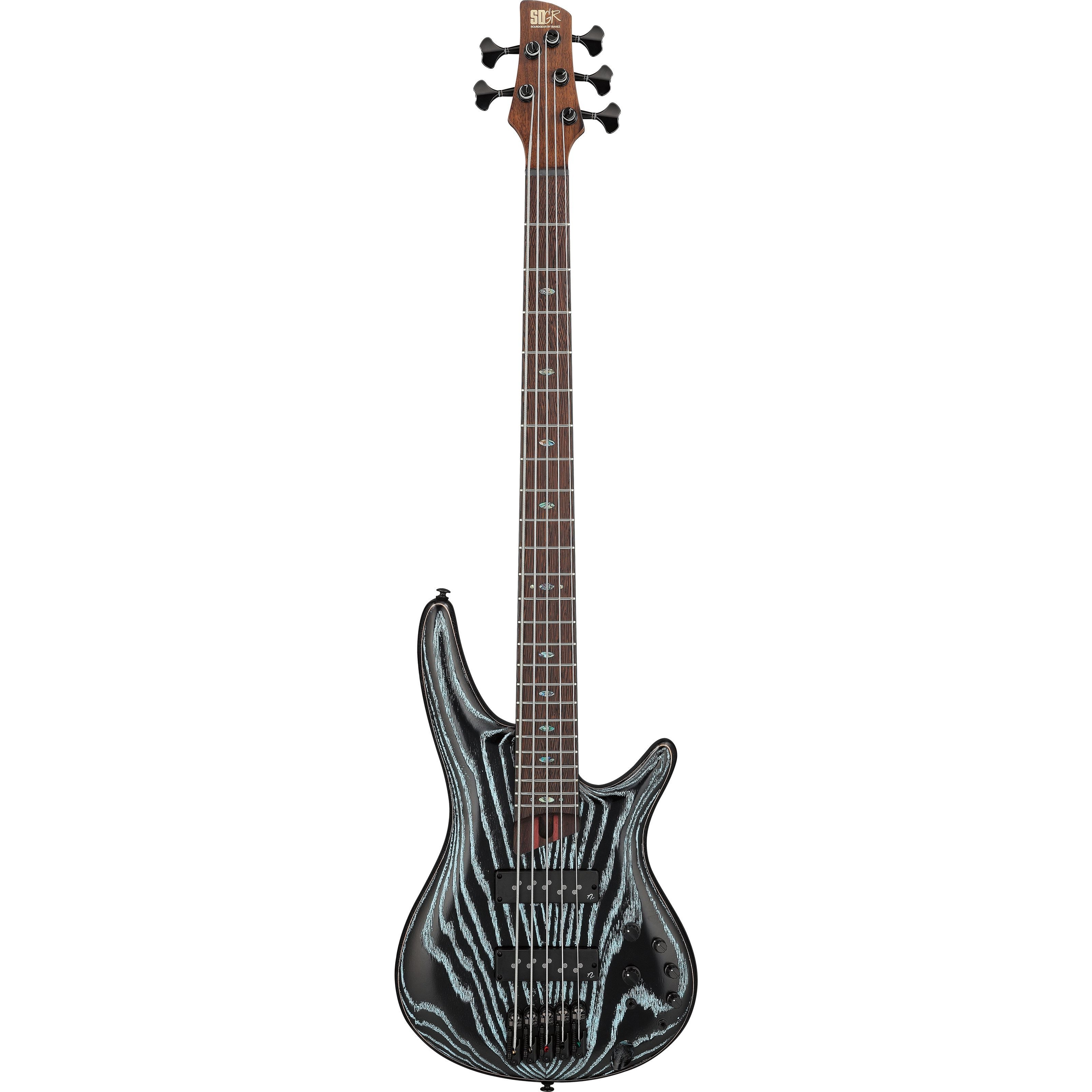 Ibanez E-Bass, E-Bässe, 5-Saiter E-Bässe, Premium SR1325SB-AVL Aqua Wave Low Gloss - E-Bass
