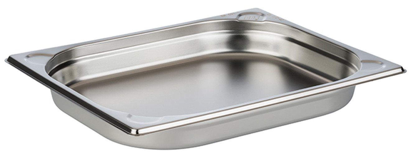 APS Aufbewahrungssystem GN 1/2 Behälter 32,5 x 26,5 cm, Edelstahl, (1-tlg), Gastronorm-Behälter, zum Anrichten und Lagern von Speisen