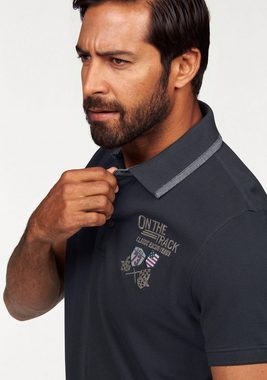Arizona Poloshirt in Piqué-Qualität und Bruststickerei