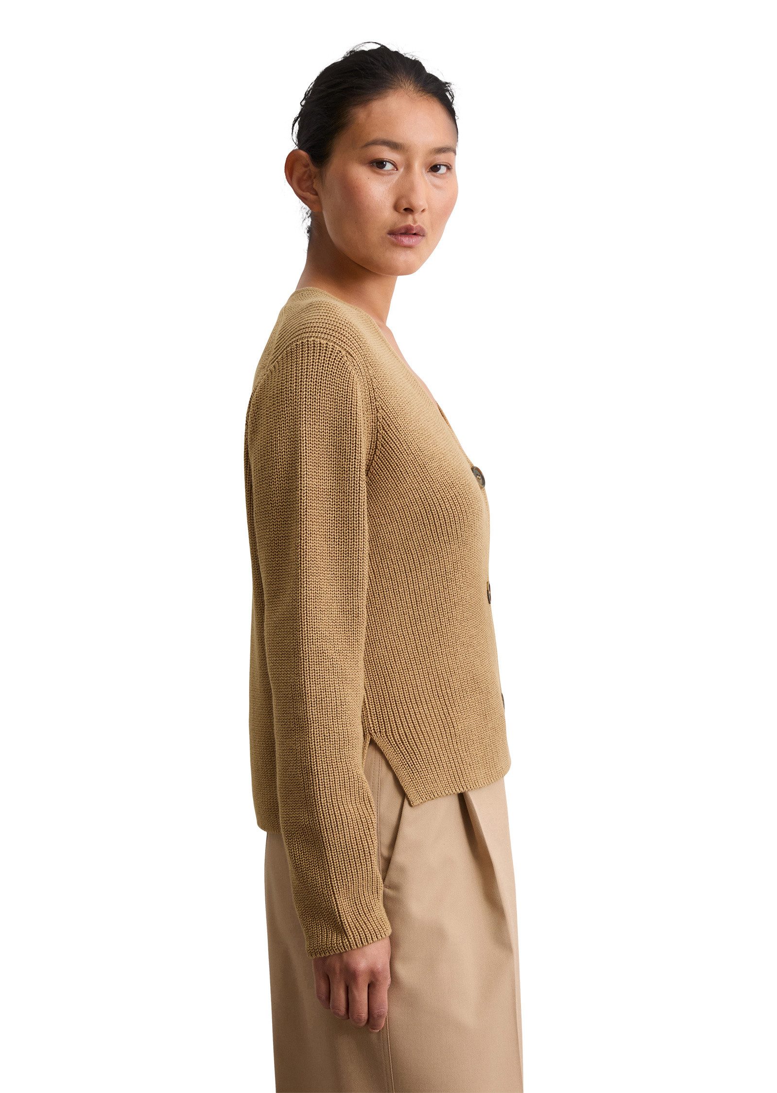 Marc O'Polo Cardigan aus Heavy-Weight-Organic-Cotton günstig online kaufen