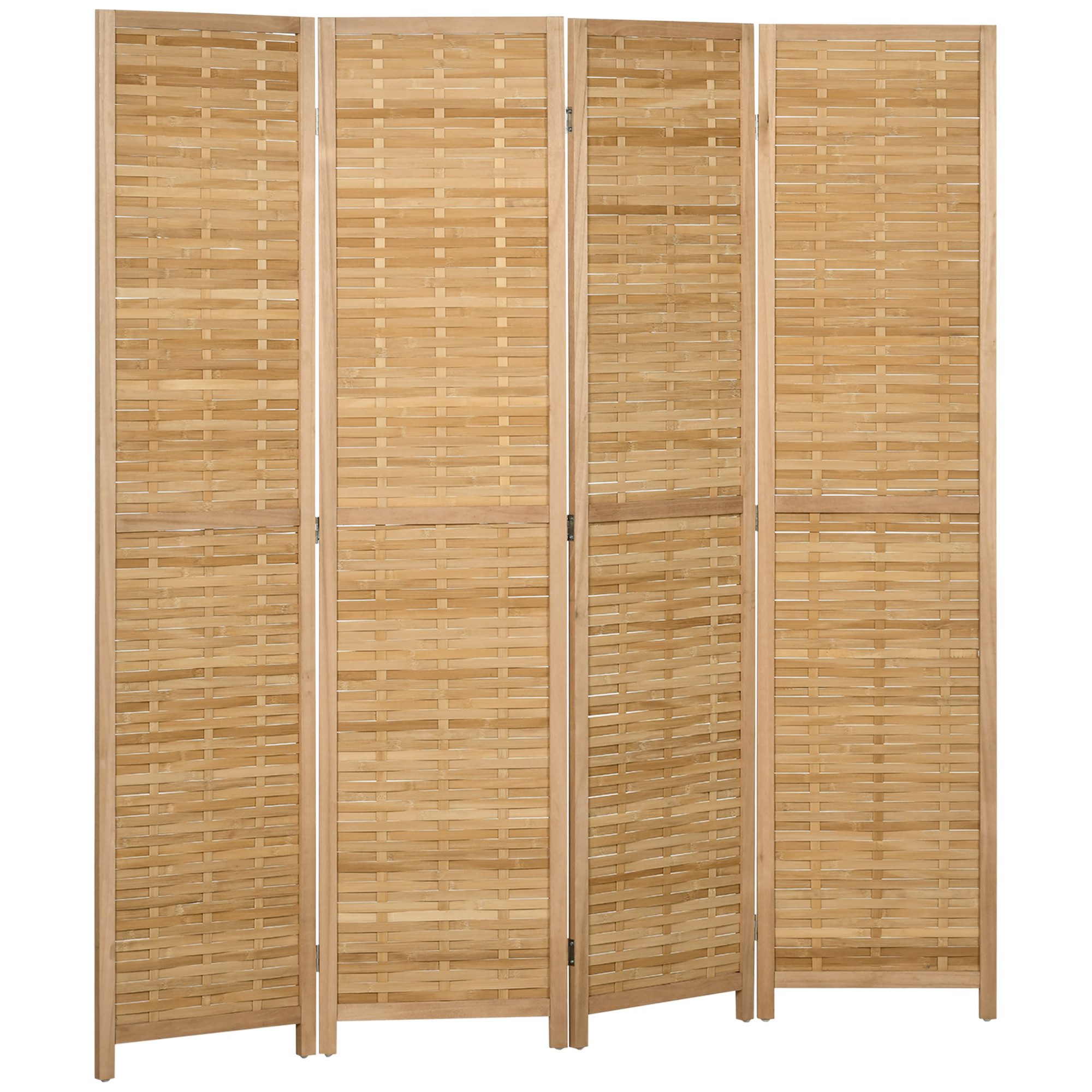 HOMCOM Paravent 4-teilig, 160 x 170 günstig online kaufen