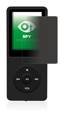 upscreen Blickschutzfolie für AGPtek 8GB MP3-Player, Displayschutzfolie, Blaulichtfilter Privacy Folie Schutzfolie Sichtschutz klar Anti-Spy