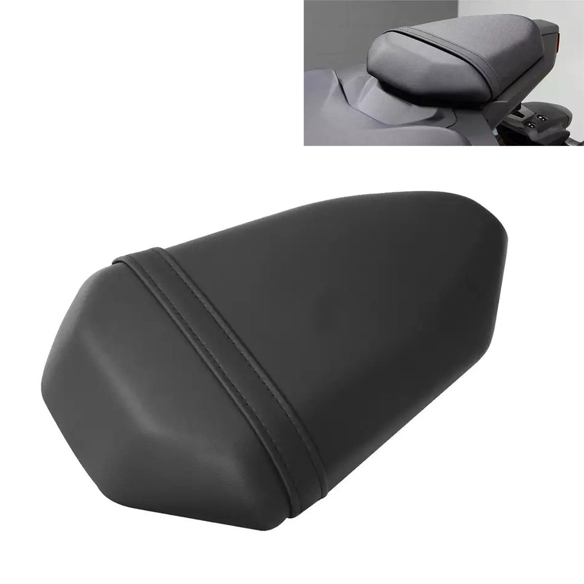 Zaddox Sitzbank Soziussitz / Beifahrersitz für Yamaha MT-07 14-17 schwarz