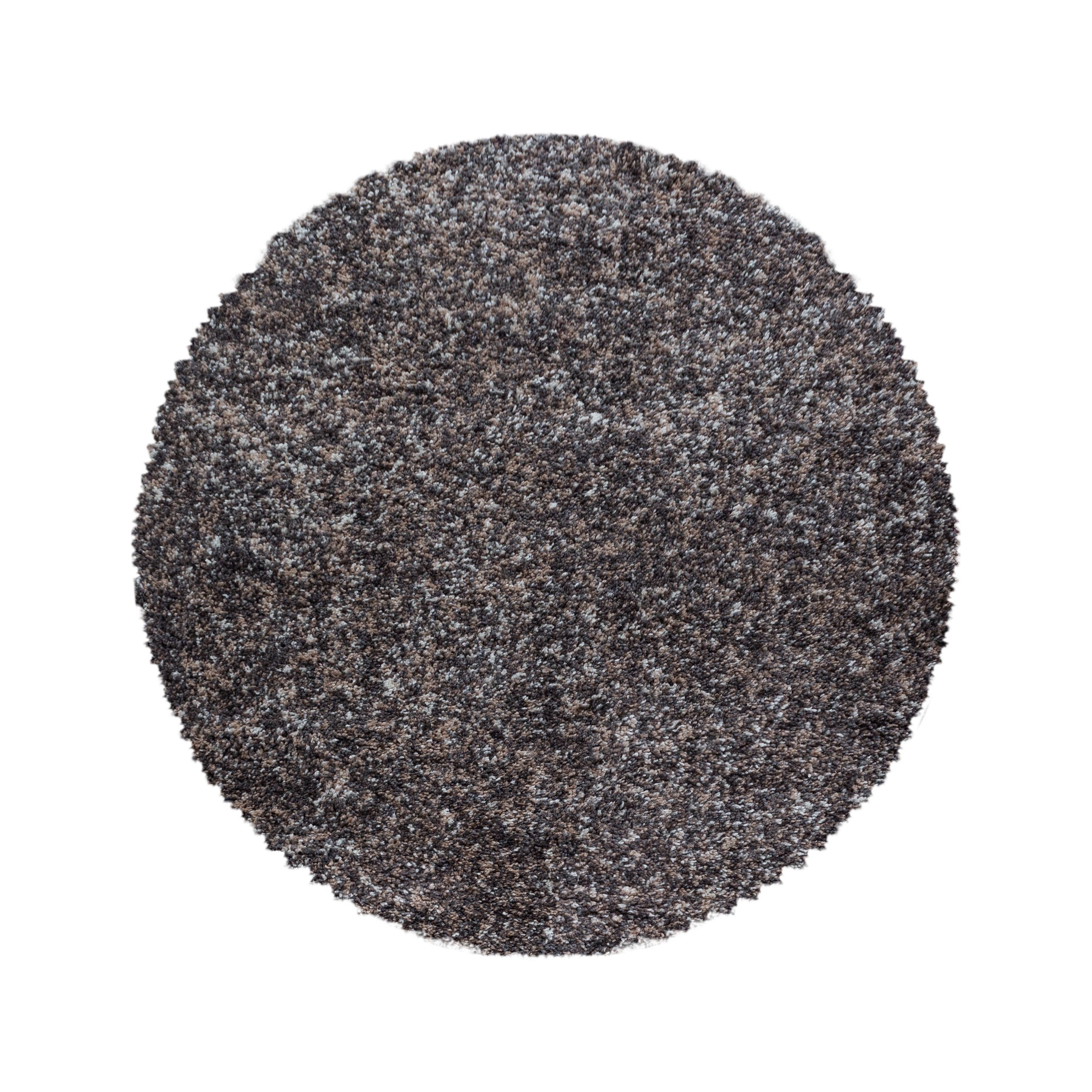 Carpettex Hochflor-Teppich Meliert Design, Rund, Höhe: günstig online kaufen