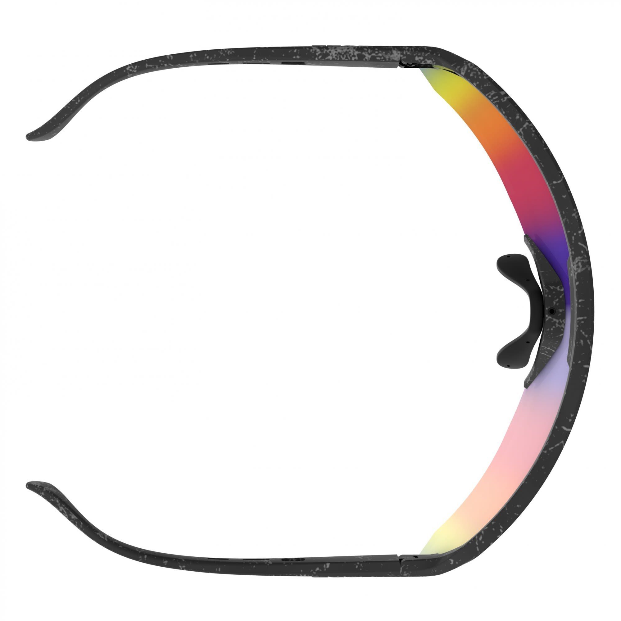 Scott Fahrradbrille Scott Teal Black Sunglasses Marble - Shield Sport Chrome Accessoires