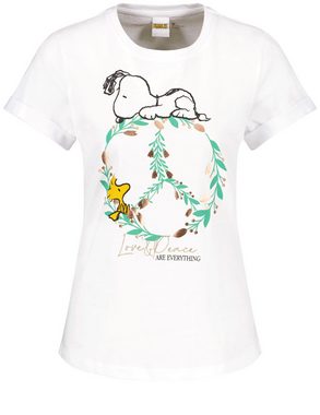 GERRY WEBER Kurzarmshirt T-Shirt mit Peanuts-Print